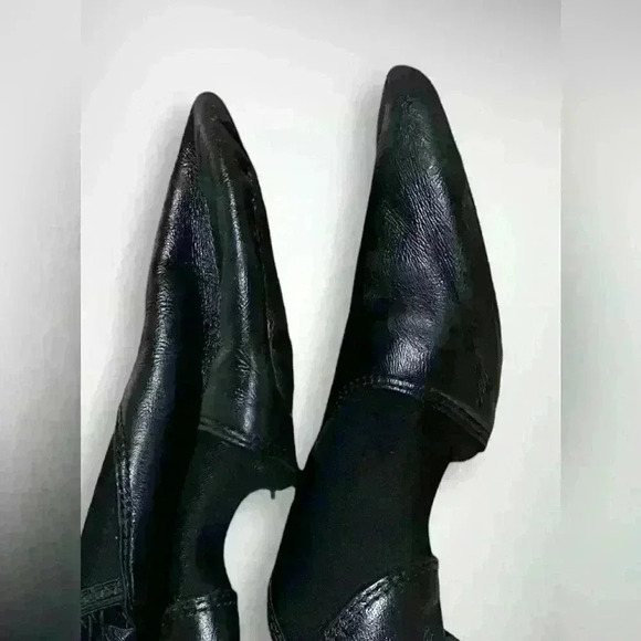 Capezio E-Series Slip-on Split Sole Jazz Shoe Size 9.5 M Black - Picture 6 of 10